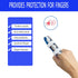 Flexible Portable Aluminum Finger Splint Set - Adjustable Splint for Sprained Swollen Fingers, Arthritis Pain Relief