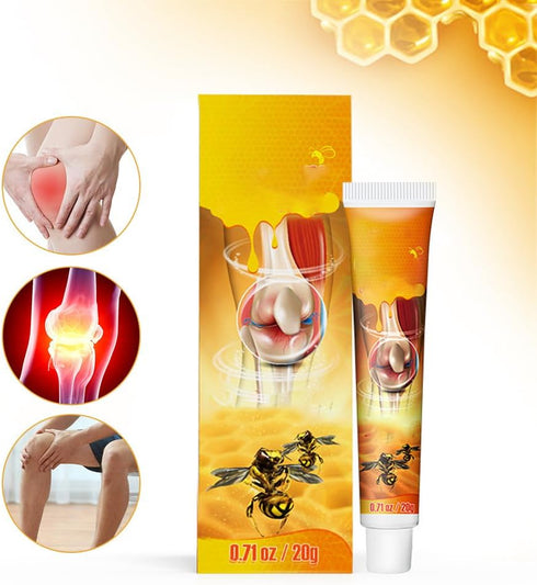 6 PACK Bee New Zealand Bee Natural Gel, Bee Cream New Zealand Gel Joint Cream of Neck, Knee, Shoulder, Waist, Leg(6pcs)