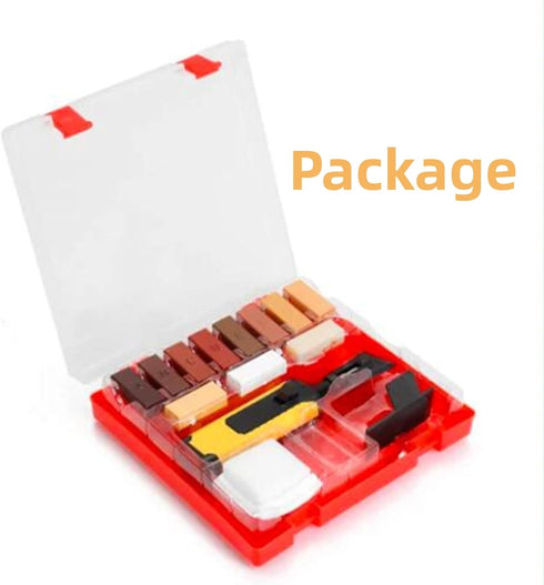 Farady Wood Laminate Vinyl Floor Furniture Repair Kit - 11 Colors Repair Wax Blocks for Wooden Floor, PVC, Vinyl