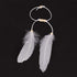 Set of 2 Women Bohemian White Peacock Feather Headband and Armband Handmade Tribal Indian Fascinator Wedding Accessories