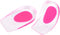 Heel Cups Gel Cushion Pads for Spur Relief, Heel Pain Shock Absorbing Support, Shoe Pads for Women Size 9-13, 2 Pairs