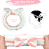 IKOCO Makeup Headband, 4Pcs Spa Headband for Washing Face, Soft Bow Skincare Headbands