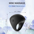 MANFLY Mini Massager, Waterproof Rechargeable Portable Body Massage Ball, Multifunctional Finger Massager, Black