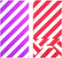 Bright Color Striped Paper Bags, Rainbow Party Bags for Kids’ Birthday Party, Baby Shower, Wedding (50CT)