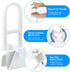 Wishtofly 3 7 Inches, 300lbs Bathtub Safety Rail, Heavy Duty Bath and Shower Grab Bar for Seniors and Elderly, Safety