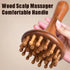 OULIGET Wooden Trigger Point Massage Tool,Sandalwood Comb Head Massager,Gua Sha Comb Tool