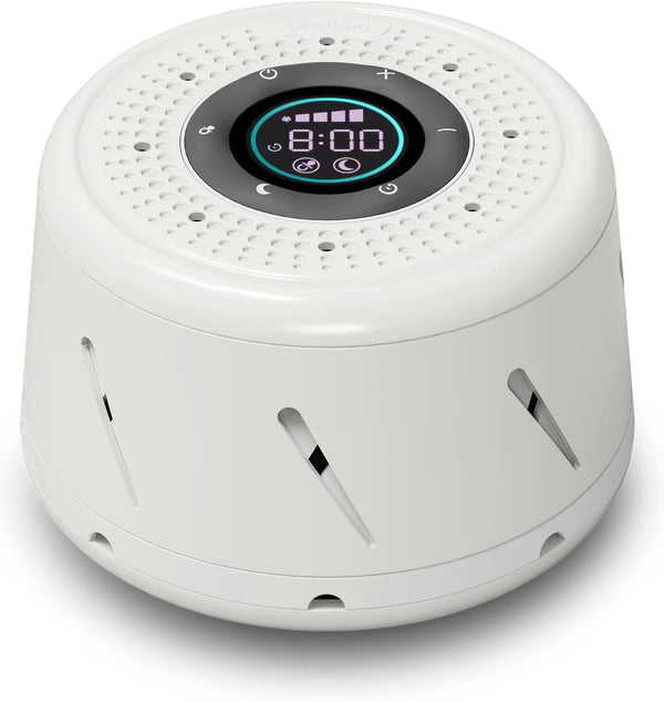 Real Fan White Noise Machine Sleep Sound Machine with Smart Mode, Timer