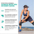 Modvel Compression Knee Brace for Women & Men, 2 Pack Knee Support Sleeve for Pain Relief