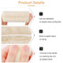 VELSCRUN 6 Pack Makeup Headband Set, Brown Sponge Hair Band Bow Tie Spa Headbands for Women