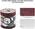 Double Sided Carborundum Sponge,Emery Sponges Dishwashing Sponge Emery Cleaning Sponge Rust Sponge Kitchen Removal Sponge for Home Bathtub Kitchen Sinks,4 Rolls