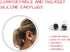 High-Fidelity Concert Earplugs Reusable Noise-Reduction Ear Plugs Set for Rave, Live Music, Festivals
