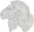 Recycled White Sheeting Rags - Bulk Woven Cotton Cleaning Rag in a Box, Lint Free All Purpose Wiping Cloth (5 lbs. Box)