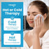 NEWGO Small Ice Packs for Injuries, 6 Pack Round Ice Packs for Face, Hot and Cold Gel Compress for Pain Relief