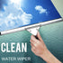 45cm Grip Glass Squeegee for Window Cleaning - Stainless Steel All Purpose Squeegee with Non-Slip Handle