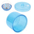 Portable Nail Art Cleaning Box, Nail Sterilizer Box for Manicure Tools, Cleaning Container for Accessories (Blue)