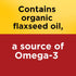 Nature Made Flaxseed Oil 1000 mg, 100 Softgels, Fish Free Omega 3 Supplement for Heart Health Support, 100 Day Supply