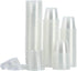 200-1oz Clear Polypropylene Small Plastic Containers with Lids