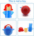 Abnaok Angry Mama Microwave Cleaner, Blue Microwave Oven Steam Cleaner with English Manual for Home or Office