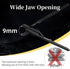 Toe Nail Clippers for Men with Catcher | 9mm Wide Jaw Opening for Thick Toenails, Heavy Duty Nail Cutter