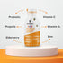BEE and You Kids Propolis Immune Day Time Shot - 1.69 Fl. oz, 12 Pack - Probiotic, Vitamin C, D3, Zinc for Immune