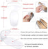 16Pcs Heel Cushion Soft Inserts, Gel Pads for Loose Shoes, Forefoot Pads & Arch Support, Protectors for Pain Relief