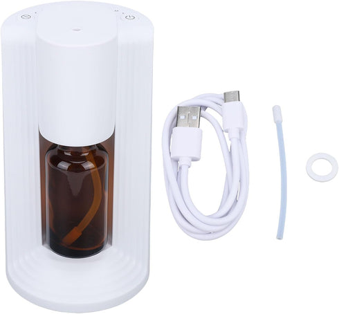 ZDAGELD 48H 3 35dB, 10-20ml Portable Essential Oil Diffuser for Car Home Office, Waterless Aromatherapy Diffuser