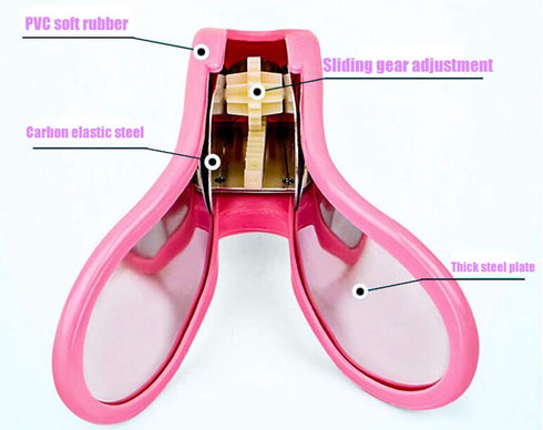TAUFAOD Pelvic Floor Muscle Inner Thigh Exerciser Strengthens Thighs Buttocks Improves Bladder Control Fitness Exercise