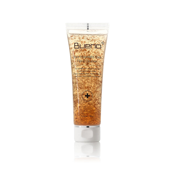 Pure Moonlight Rose Floral Cleanser - Anti-Aging Gentle Face Wash with Rose Petals, 5.07 fl. oz