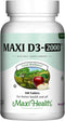 Kosher Vitamin D3 2000IU - 180 Tablets - Highly Absorbable for Immune Response & Bone Health