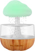 Weljoy Zen Raining Cloud Night Light Aromatherapy Essential Oil Diffuser Micro Humidifier