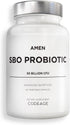 Amen Probiotics Supplement, SBO Probiotic and Organic Prebiotics, 50 Billion CFUs, 60 Capsules, Vegan & Non-GMO