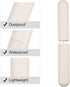 VOCOSTE 4pcs Traveling Toothbrush Holders Case, PP Toothbrush Case for Travel Business, Beige, 8.07''x1.22''x0.83''