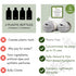 Shampoo Bar and Conditioner with Travel Tins, Lemongrass, Lavender, Tea Tree Oil, 2-pk for Oily Hair