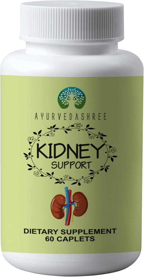 Kidney Support Herbal Supplement, 1000 MG Caplet for Healthy Kidney Function, Vegan, Gluten-Free