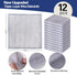 Vhalyx 12pcs 7.87"x7.87". (12, (12pcs[Three-Layer 7.877.87inch) Scratch-Free Steel Dishcloths. Reusable, Quick-Dry