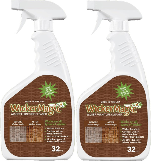 SCREEN MAGIC WM32T Wicker Magic Cleaner Trigger Sprayer 2 Pack