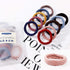 Wetopkim 30 Pcs Hair Ties, Non-Slip Seamless Bands for Thick Heavy Curly Hair, Lightweight Highly Elastic Stretchable