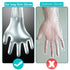50 Pack Waterproof Arm Cast Cover for Showering, Long Arm Cast Protector Gloves for Wound Care, Disposable