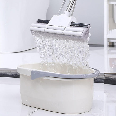Haundry 4.5 Gallon Cleaning Bucket, Good Grips Household Mop Bucket with Handle, Cleaning Caddy Organizer, Grey