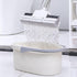 Haundry 4.5 Gallon Cleaning Bucket, Good Grips Household Mop Bucket with Handle, Cleaning Caddy Organizer, Grey