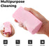 4-Pack Damp Clean Duster Sponge, Non-Scratch Cleaning Brush for Blinds, Glass, and Mirrors