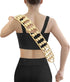Wood Back Massager Roller Rope, Manual Massage Strap for Back, Neck, Shoulders,