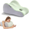 Memory Foam Seat Cushion, Orthopedic Coccyx Tailbone Support Pillow with Non-Slip Cover