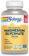 Solaray Magnesium Glycinate 575mg, High Absorption Formula with BioPerine, 60 Day Guarantee (30 Servings, 120 VegCaps)