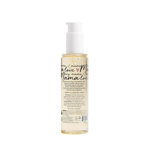 The Honest Company Honest Mama Glow On Body + Belly Oil - Organic, Plant-Based, Hypoallergenic, 4.2 fl oz