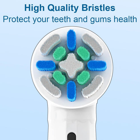 JSMIOROSE 2/3/4/5/6/7/8/9/10 (8 Replacement Head Compatible with Oral B IO Series Electric Toothbrush, Brush Heads