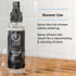 ZEUS 100% Natural Eucalyptus Oil Steam Mist - Aromatherapy Spray for Shower & Bath, 4 oz