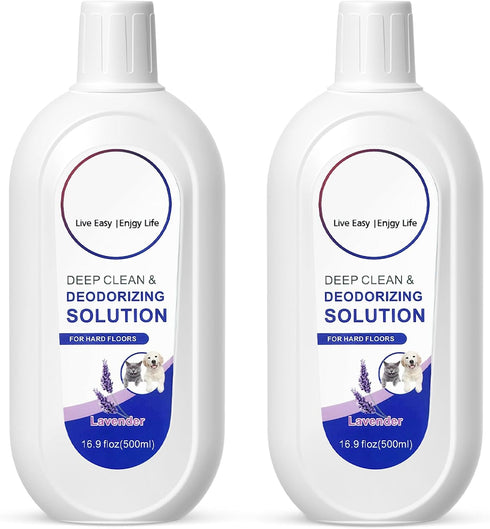 VILLAPOOL 2 Pack Floor Cleaning Solution for Tineco, Lavender Scent, Deep Cleans Multiple