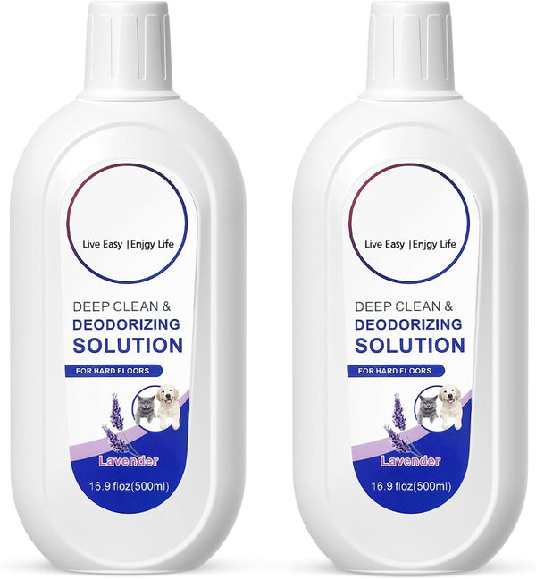 VILLAPOOL 2 Pack Floor Cleaning Solution for Tineco, Lavender Scent, Deep Cleans Multiple