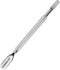 Utopia Care Cuticle Pusher Tool & Spoon Nail Cleaner - Professional Stainless Steel Remover & Cutter, Silver
